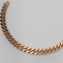 cuban chain jewelry gold necklace chainlink silver link sterling jewel printable necklaces bracelet braceletlink pendant 3d print model - Mito3D