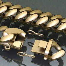 cuban link chain 3d print model - Mito3D