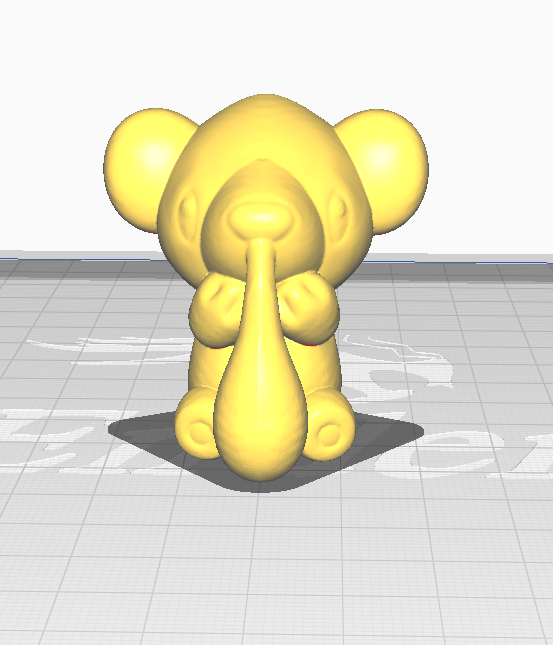 Cubchoo pok mon Eis Teddy Bär Nintendo niedlich Schlüsselbund 3D print model - Mito3D