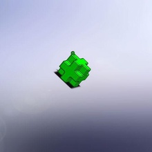 cube cross 3d print model - Mito3D