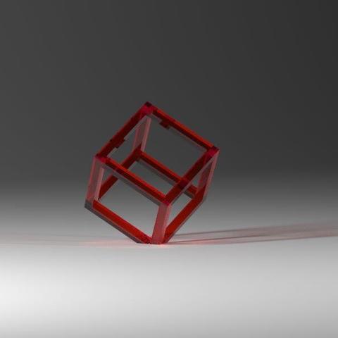 cube art L'impression 3d 3D print model - Mito3D