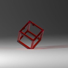 cube art L'impression 3d 3d print model - Mito3D