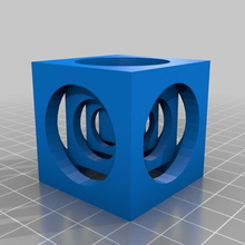 cube 3d art cubes mathematics math model sculptures 3d print model - Mito3D