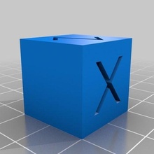 cubo 20x20x20 3d print model - Mito3D