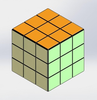 cubo 3x3 3d print model - Mito3D