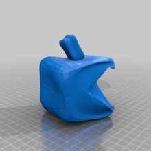 cube apple art sculptures 3d print model - Mito3D