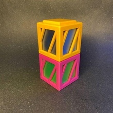cubo caja especial scatola cajas almacenable 3d print model - Mito3D
