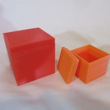 cube container tool holders boxes 3d print model - Mito3D