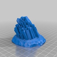 cube crystal scifi fantasy wargame terrain dnd wargames wargaming warhammer 40k toy_game_accessories 3d print model - Mito3D