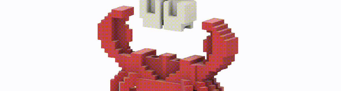 cubo lindo cangrejo 3d print model - Mito3D