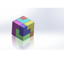 cube headcracker 3d print model - Mito3D
