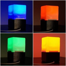 cube Lampe home Dekor Lichter Beleuchtung lifx led-Licht lampe e27 3d print model - Mito3D