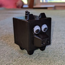 cube pig 3d print model - Mito3D