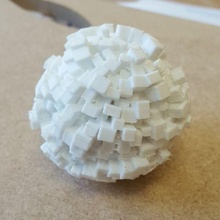 cubes planet art math 3d print model - Mito3D