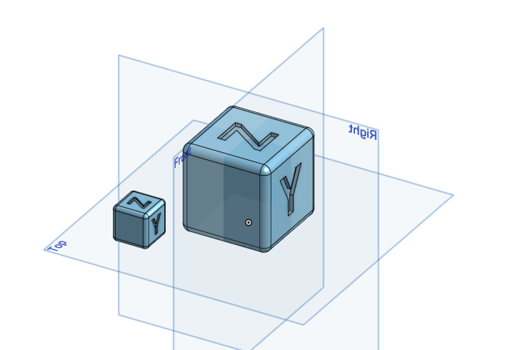 cubetest cube test 3D print model - Mito3D