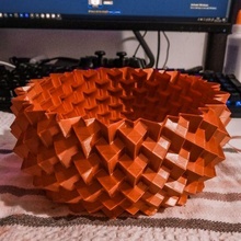 cubic bowl 3d print model - Mito3D