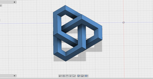 cubo trifoglio nodo arte 3d print model - Mito3D