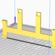 cubicle plate holder office tag hook hanger 3d print model - Mito3D