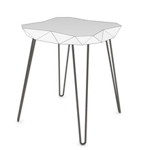 cubistic selles la maison siège table low poly 3d print model - Mito3D