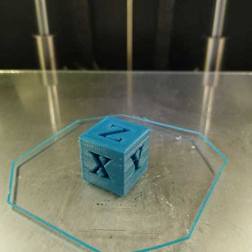 cubo calibra a-xyz tool a xyz 3D print model - Mito3D