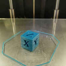 cubo calibra o xyz outil de 3d print model - Mito3D