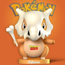 cubone - pokemon fanart art cartoon kid boy cute toy 3d print model - Mito3D