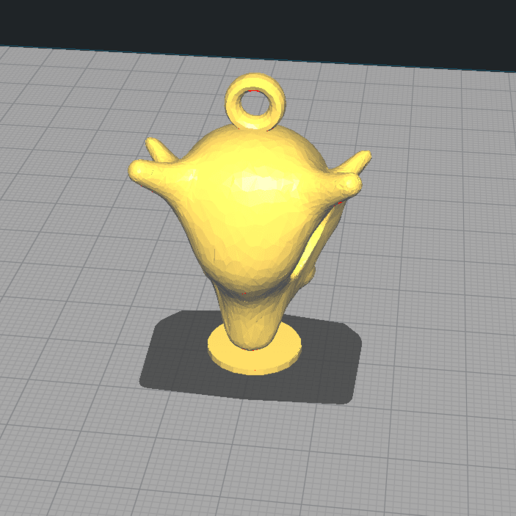 cubone apoya juego pokemon 3D print model - Mito3D