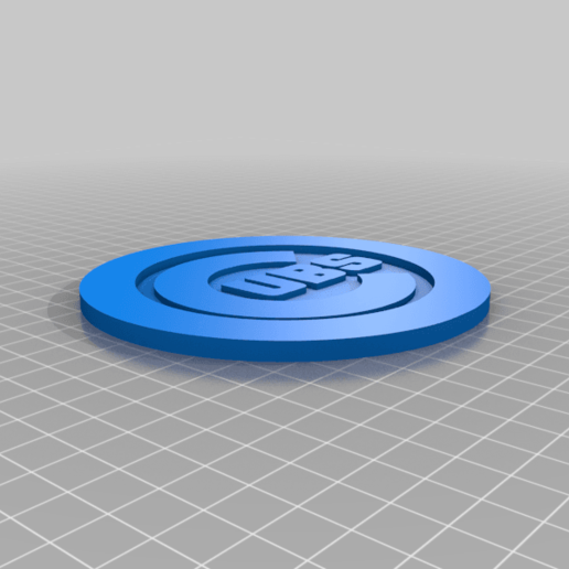petits logo base ball Chicago signes_logos 3D print model - Mito3D