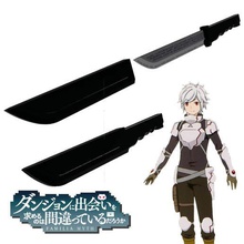 cuchillo hestia serie danmachi gioco espada heph pro cosplay campana bell cranel 3d print model - Mito3D