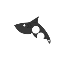 cuchillo de tiburón juego prop tiburon cosplay 3d print model - Mito3D