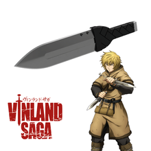 cuchilo thorfinn vinland saga gioco prop cosplay cuchillo saccheggio 3d print model - Mito3D