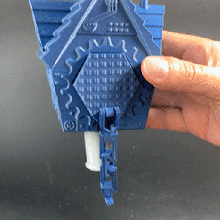 Kuckuck Schlüsselhalter 3d print model - Mito3D