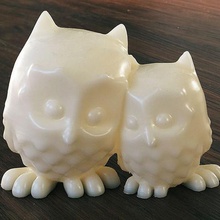 cuddling owls art 3d print model - Mito3D
