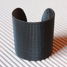 cuff bracelet stripes fashion curved 3d print model - Mito3D