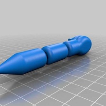 culebra - serpente gioco animali snodabili ball jointed 3d print model - Mito3D
