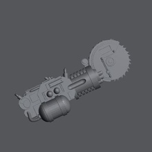 kült madencilik Kaya testere makine Barış oyun kot hırsızlar gen kültist matkap sondaj Warhammer masaüstü 40k yabancı 3d print model - Mito3D