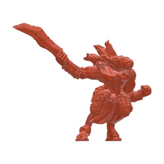cultist beast city oldhammer Game beastman 3d print model - Mito3D
