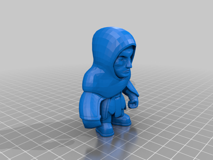 kültist mini figure bomba koleksiyon kültist yarı robot iyon öfke mini figure model oyuncak yaratıklar 3d print model - Mito3D
