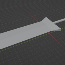 cultivador volador espada 3d print model - Mito3D