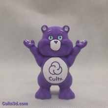 cults bear care toys figure game weed fuck funny 3d print model - Mito3D
