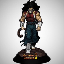 cumber dragon ball heroes sleeve anime statue dragonball 3d stl collections fanart collestions 3d print model - Mito3D