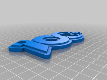 cumhuriyet 100 logo anahtarl öğrenme Eğitim bilgi 3d print model - Mito3D