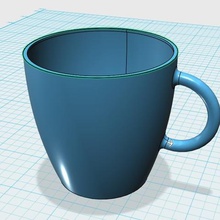 cup home 3d print model - Mito3D
