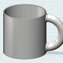 cup home 3d print model - Mito3D