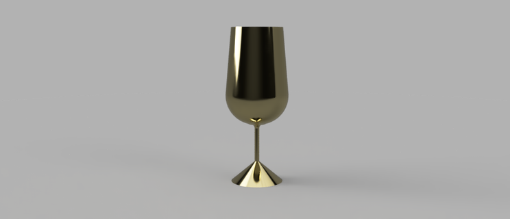 cup tools tool gold art house utensil 3d print model - Mito3D