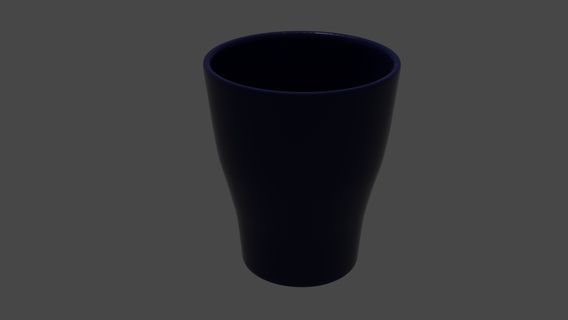 copo chá café 3d print model - Mito3D