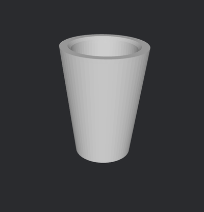 cup decoration kitchen drinks liquid holder decor 3d print model - Mito3D
