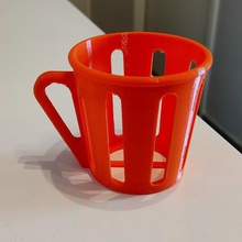 cup holder verschiedene Praxis 3d print model - Mito3D