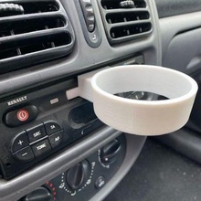 cup holder clio 2 various support 3d print model - Mito3D