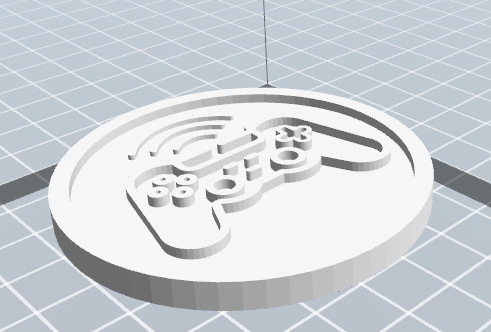 cup holder control 3D print model - Mito3D
